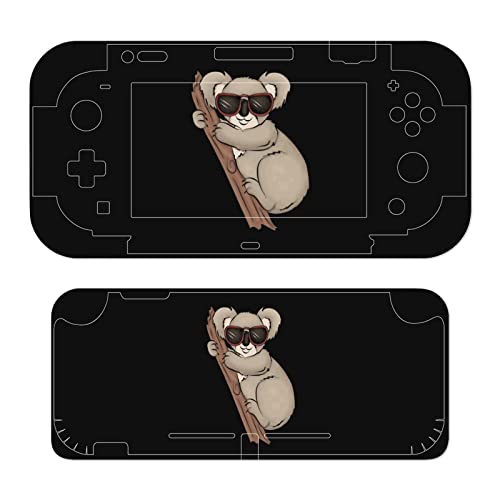 Cute Koala Pattern Decal Stickers Cover Skin Full Wrap Protective FacePlate Decal for Switch for Switch Lite