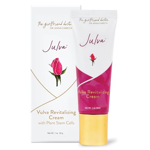 Julva Vaginal Moisturizer by Dr. Anna Cabeca (60 day) – Daily Moisturizing Women’s Health Feminine DHEA Cream For Vulva Dryness & Discomfort Due to Menopause