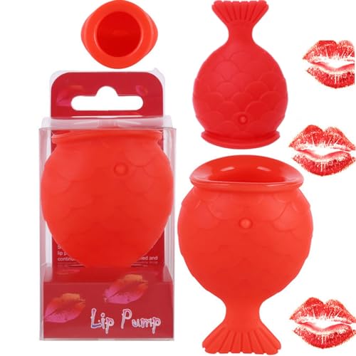 Lip Plumping Enhance - Soft Silicone Lips Enhancer Plumper Tool Device - Enlarge Mouth Lips Enlargement Tools Plumping Bigger Lips Device Christmas Gift