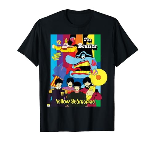 The Beatles Collage Poster T-Shirt