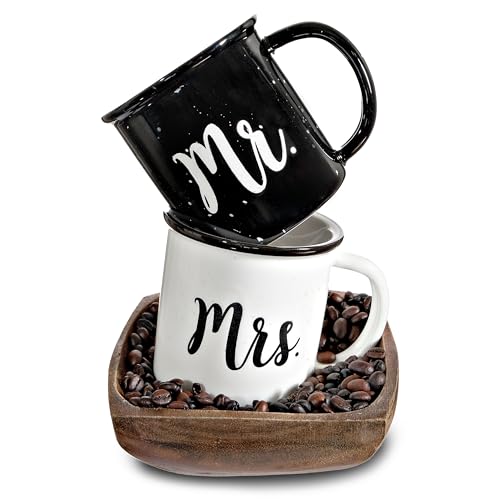 Mr and Mrs Mugs 11 Ounce, Ceramic Campfire Coffee Mugs, Novelty Coffee Mug, Mr and Mrs Coffee Mugs Set, Unique Coffee Mugs, Mr & Mrs Mugs, Coffee Mug Mr Mrs, Couples Mugs, Mr Mrs Coffee Cups