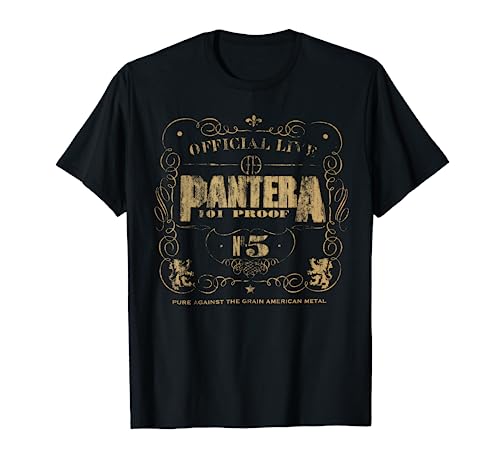 Pantera Official 101 Proof T-Shirt