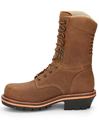 Chippewa Footwear Mens Thunderstruck Nano Comp Toe Work Boot TH1030 Brown 9.5 D