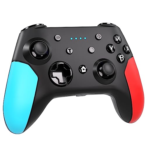 Ponkor Switch Controller, Wireless Pro Controller Compatible with Nintendo Switch/Switch Lite/Switch OLED Controller for Switch with Wake-up, Turbo Vibration