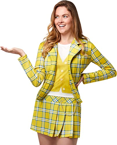 Rubie's Women's Clueless Cher Yellow's Costume, As Shown, Medium