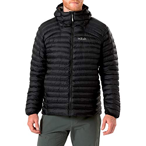 RAB Men's Cirrus Alpine Synthetic Insulated Jacket for Climbing & Mountaineering - Black - Large