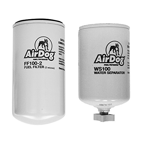 AirDog Pre-Filter WS100 and Fuel Filter FF100-2 Combo Pack