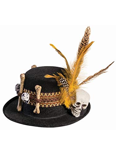 Rubie's Adult Voodoo Mini Hat, As Shown, 4' x 7.5'
