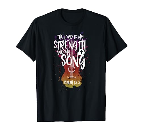 Christian Music Guitar Church Band Love God T-Shirt