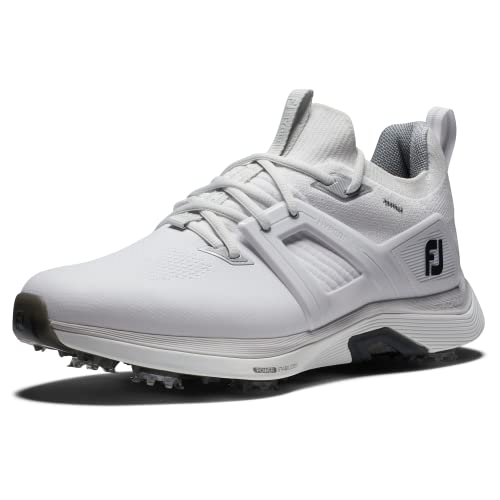 FootJoy Men's Hyperflex Carbon Golf Shoe, White, 10.5