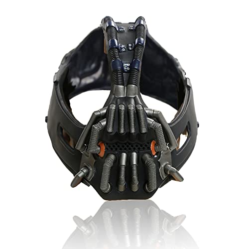 Bane Mask The Dark Knight Rises Cosplay Costume Accessories for Adult Men (Updated Version)