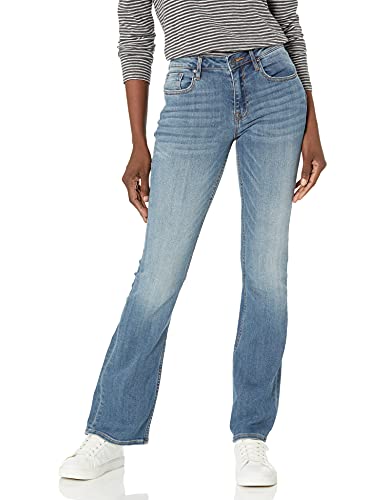 Vigoss Women's Jagger Boot Cut, Medium wash, 28