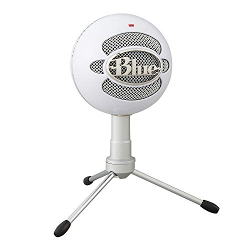 Logitech for Creators Blue Snowball iCE USB Microphone for Gaming, Streaming, Podcasting, Twitch, YouTube, Discord, Recording for PC and Mac, Plug & Play-Black