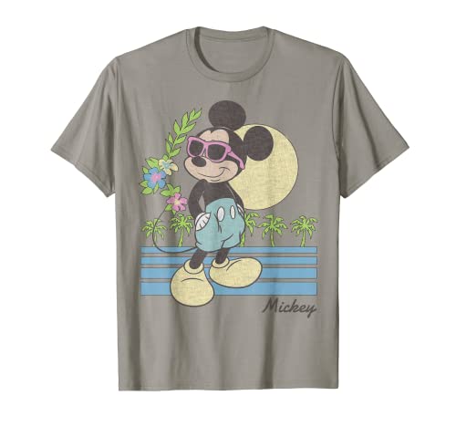 Disney Mickey And Friends Mickey Retro Beach T-Shirt