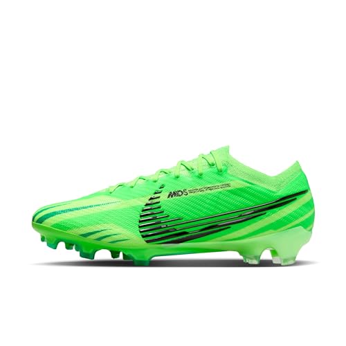 Nike Vapor 15 Elite Mercurial Dream Speed FG Low-Top Soccer Cleats (FJ7196-300, Green Strike/Stadium Green/Black) Size 8