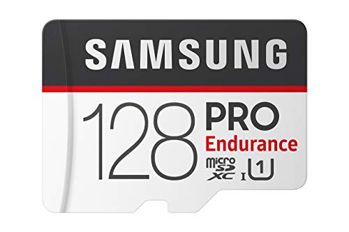 Samsung PRO Endurance 128GB 100MB/s (U1) MicroSDXC Memory Card with Adapter (MB-MJ128GA/AM)