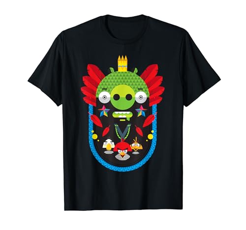 Angry Birds Pig King Geometric Official Merchandise T-Shirt