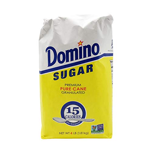 Domino, Granulated White Sugar, 4 lb,packaging may vary