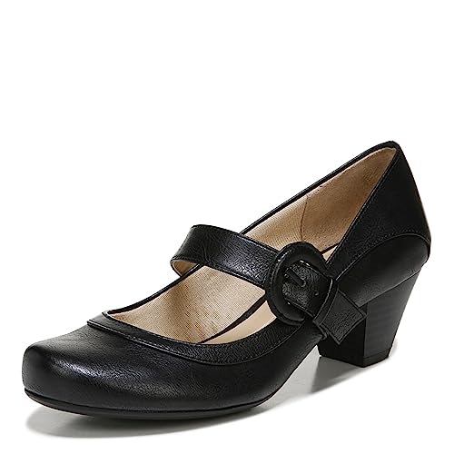 LifeStride Women's ROZZ Shoe, black, 10 W US