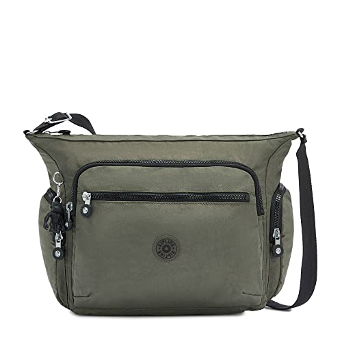 Kipling womens Gabbie crossbody bag, Green Moss, Medium US