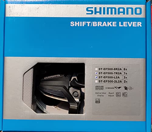 Shimano ST-EF500 3 x 7-Speed Brake/Shift Lever Set Black
