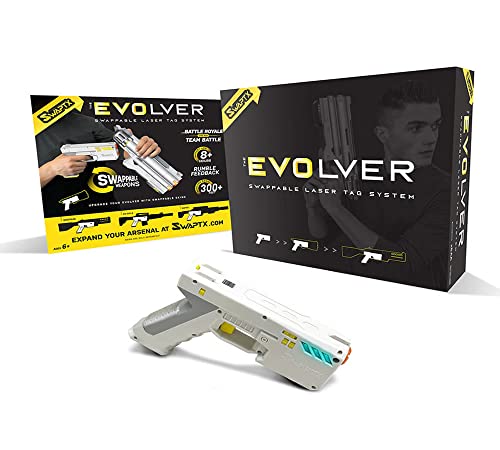 EVOLVER Evolver Laser Tag Gun | Swap Skins to Transform Your Blaster | The Only Swappable Skin Laser Tag System | Brought to You by Swaptx
