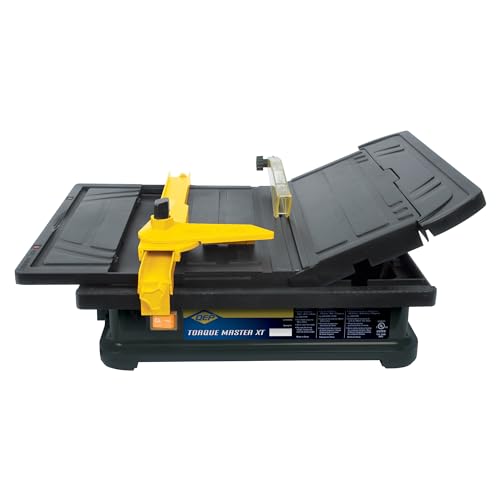 QEP 22400Q 3/5 HP Torque Master Tile Saw, 4-Inch,Black/Yellow