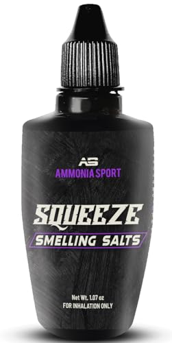 Smelling Salts - Pre-Activated Salt with Hundreds of Uses Per Bottle - Ammonia Inhalant - AmmoniaSport