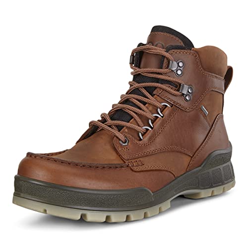 ECCO mens Track 25 High Gore-tex Hiking Boot, Bison/Bison Oil Nubuck, 11-11.5 US