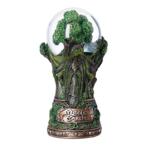 Nemesis Now Officially Licensed Lord of The Rings Middle Earth Treebeard Snow Globe, Green, 22.5cm