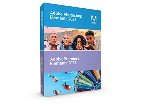 Adobe Photoshop Elements 2023 & Premiere Elements 2023 | PC/Mac Box