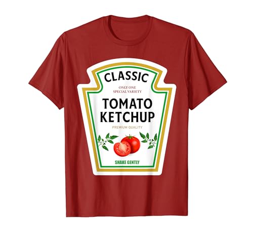 Ketchup Halloween 2023 Costume Family Matching Mustard Group T-Shirt