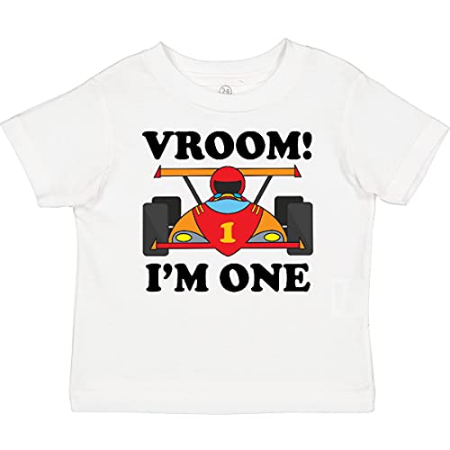 inktastic 1st Birthday Racing Car Boys Baby T-Shirt 18 Months 0020 White 1c9e6