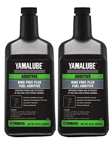 Yamaha Outboard Ring Free Plus Fuel Additive Quart (32 ounce) ACC-RNGFR-PL-32 (2 Pack)