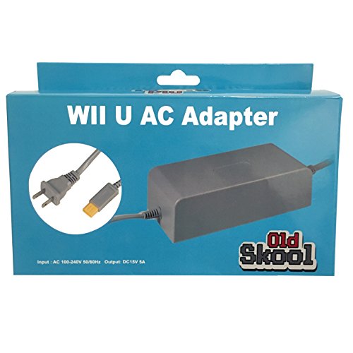 Old Skool Wii U Console AC Adapter Power cord