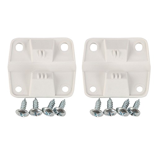 Coleman Cooler Replacement Hinges (2-Pack), Perfect Fix for Damaged Hinges, Includes 2 Durable Plastic Hinges & 8 Mounting Screws, Suitable for Assorted Coleman Cooler Models