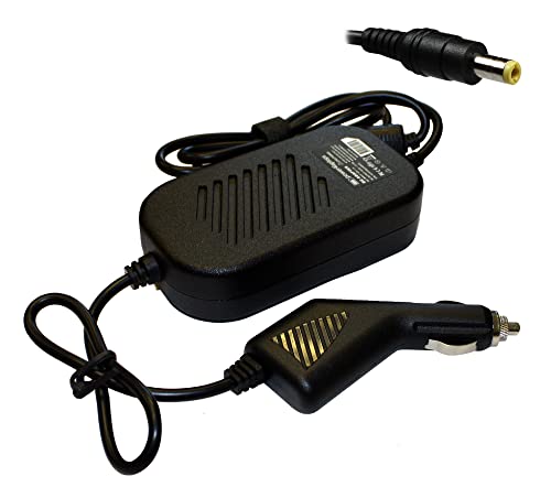 Power4Laptops DC Adapter Laptop Car Charger Compatible with Sager NP6852