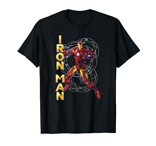 Marvel Avengers Assemble Iron Man Tech Graphic T-Shirt T-Shirt