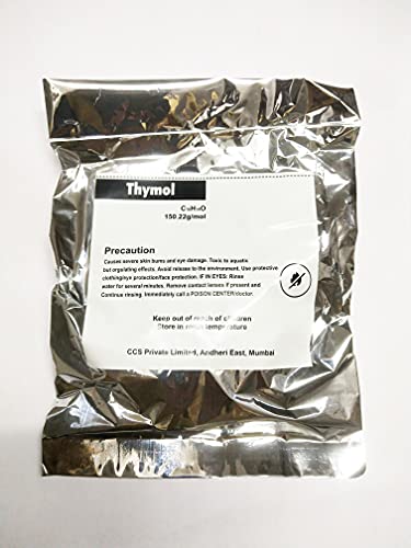 Thymol Crystals High Purity Aroma Compound 100g Bottle