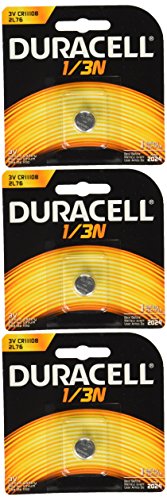 Duracell DL1/3N CR1/3N 3V Lithium Battery 3 Pack