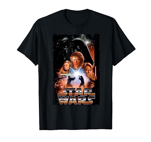 Star Wars Revenge Of The Sith Movie Vintage Disney+ T-Shirt