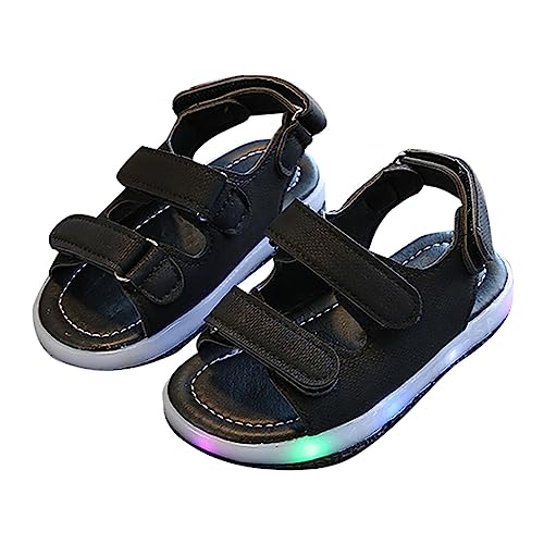 Sandals for Girls Toddlers Toddler Kids Sport Summer Boys Girls Baby Sandals LED Luminous Shoes Sneakers Sandals For