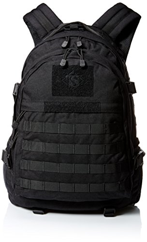 TRU-SPEC Backpack, blk Elite 3-day, Black, One Size