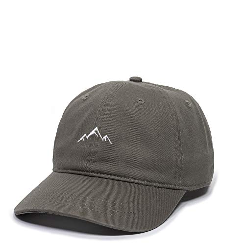 Outdoor Cap unisex adult Mountain Dad Hat, Olive, One Size US