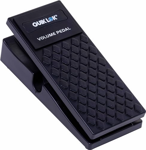 Quick-Lok VP-2611 Volume Pedal for Keyboard or Guitar (Mono) , 9.2 x 2.8 x 3.9 inches