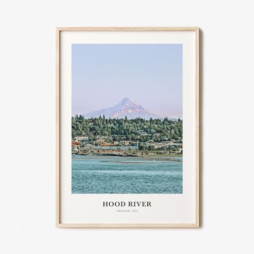 Hood River Print, Hood River Photo Poster, Hood River Travel Wall Art, Hood River, Hood River Photography, Hood River, Oregon, USA