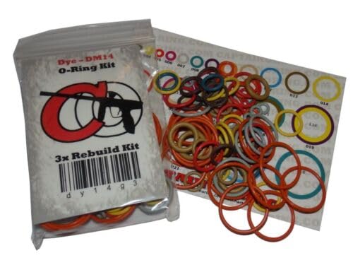 MacDev Cyborg RX - Color Coded 3X Oring Rebuild Kit - 26kopistore