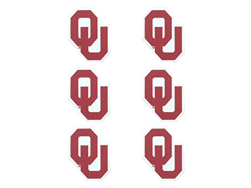 Wincraft NCAA Oklahoma Sooners Face Tattoos, Team Colors, One Size