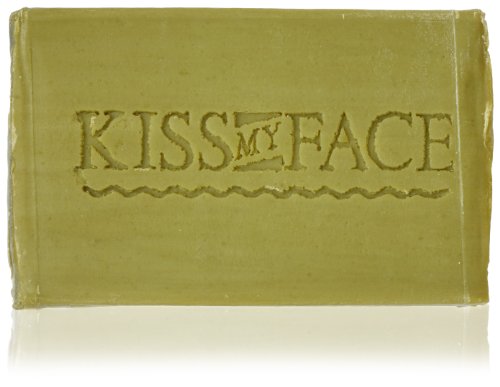 Kiss My Face Moisturizing Bar Soap for All Skin Types - Pure Olive Oil, 4 oz. (Packaging May Vary)