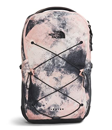 THE NORTH FACE Women's Every Day Jester Laptop Backpack, Pink Moss Faded Dye Camo Print, One Size